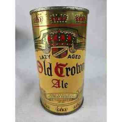 Old Crown Ale Centlivre Brewing Co Fort Wayne Brewing Co IND Flat Top Beer Can