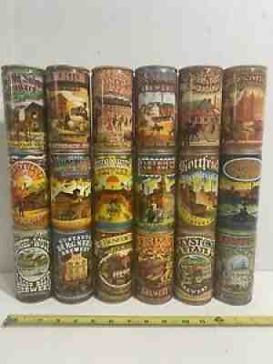 1978-79 American Brewers Historical Collection Set 18 Beer Cans PA Chicago IN