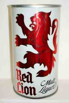 RED LION MALT LIQUOR S/S Beer Can B55