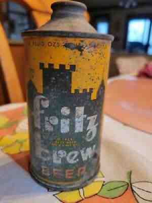 Fritz Brew cone top beer can, very rare!