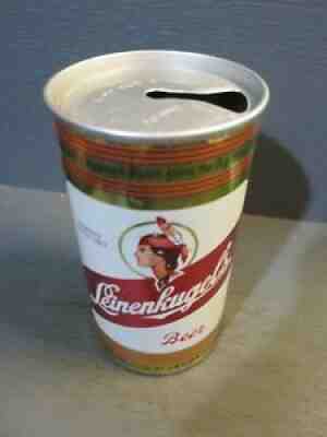 1960`S LEINENKUGAL`S_ ZIP-TAB_ STEEL BEER CAN -[EMPTY CANS, READ DESC.]-