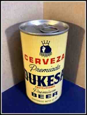 CERVEZA DUKESA PULL TAB Beer Can, EASTERN, HAMMONTON, NEW JERSEY USBC 60-24