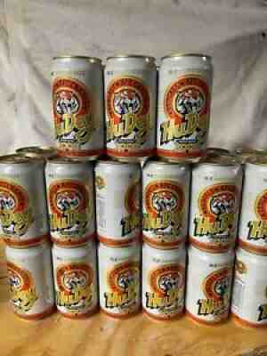 WHO DEY GOING TO THE SUPER BOWL, BABY!! HuDey Beer Cans from SB XXIII & XVI