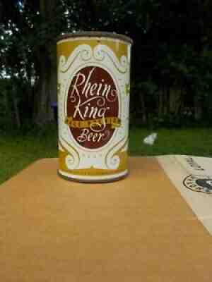 RHEIN KING FLORIDA RARE SWEET FLAT TOP OLD BEER CAN