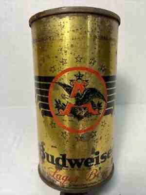 Budweiser Open Star Flat Top Beer Can L@@k