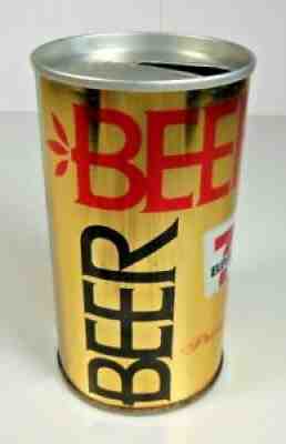 TOUGH VERSION 7-ELEVEN PULL TAB BEER CAN - LEXINGTON BREWING CO - NEWARK, NJ