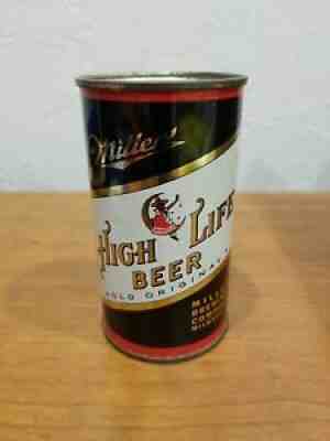 Miller High Life Flat Top Beer Can