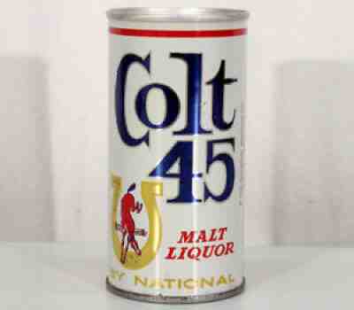 1970's Colt 45 Malt Liquor the National Brewing Co Balt Md 