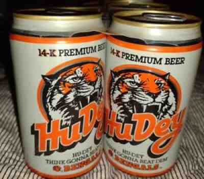 Hu Dey Six Pack Cincinnati Bengals Hudepohl beer cans for Sale in