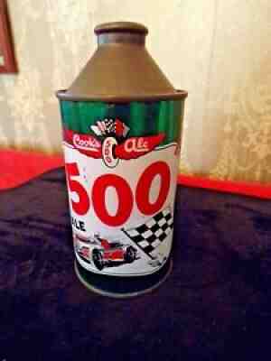 Vintage Cook's 500 Ale Cone Top beer can