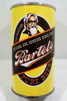 Bartels Professor Pull Tab Beer Can