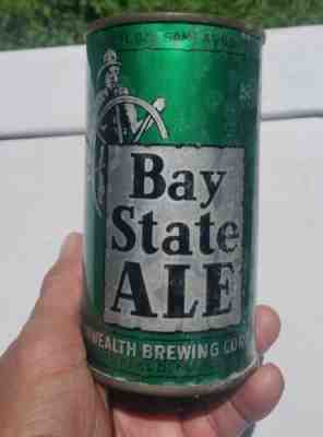 Super Rare Bay State Ale IRTP Open Instructional Flat Top Beer Can Lilek #78