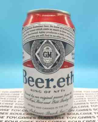 Limited Edition "Beer.eth" CanÂ N.F.T. Beerfest Bud Budweiser