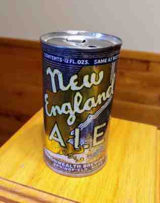 RARE! New England Ale O/I Flat Top Beer Can - Commonwealth Mass. - NICE!!!