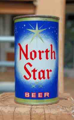 North Star Beer Can-shaped glass Minnesota – Bygone Brand