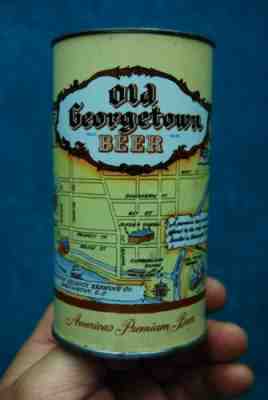 Rare OLD Georgetown Beer Flat Top Can - Christian Heurich Brewing Washington D.C