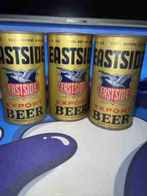 rare vintage eastside export beer can 3-pack