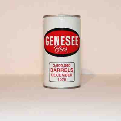 Genesee Beer Pull Tab 3,000,000 Barrels December 1978