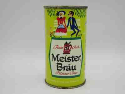 Meister Brau Fiesta Pack Stein USBC 98-7 Flat Top Beer Can ( SPECTACULAR )
