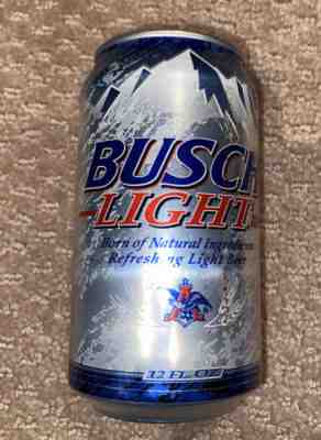 Vintage 1997 BUSCH LIGHT 12 oz Stay tab beer can T/O Aluminum 20NOV97