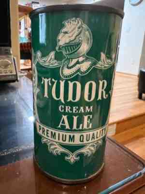 Tudor Cream Ale Flat Top Empty Beer Can - Best Brewing, Chicago, ILL