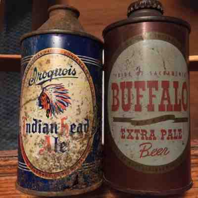 cone top beer cans