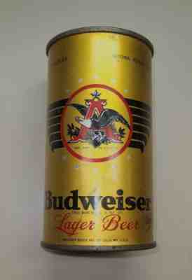 1936 BUDWEISER FLAT TOP BEER CAN ST. LOUIS, MO. ANHEUSER BUSCH OI, BEAUTIFUL