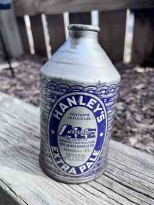 Hanleys Extra Pale Ale IRTP Crowntainer Cone Top Beer Can Empty Can