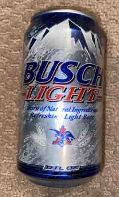 Vintage 1997 BUSCH LIGHT 12 oz Stay tab beer can T/O Aluminum 20NOV97