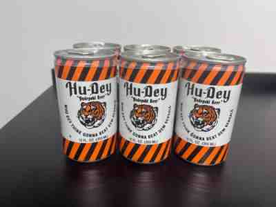 1 - 6 pk. Hu Dey Bengals AFC Champs Superbowl XXIII Hudepohl Beer Cans 1989