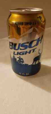 Rare Busch Light Trophy Beer Can 2015 collectable