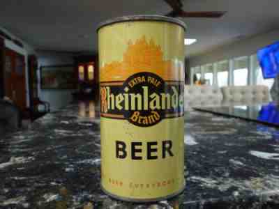 1938 RHEINLANDER FLAT TOP BEER CAN SEATTLE BRWG MALTING WASHINGTON OI IRTP EMPTY