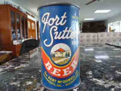 FORT SUTTER OI IRTP FLAT TOP BEER CAN GRACE BROS SANTA ROSA CALIFORNIA