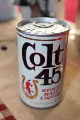 Colt 45 Malt Liquor National Brewing Co Baltimore MD Pull Tab Beer Can -  Beer Glasses, Facebook Marketplace