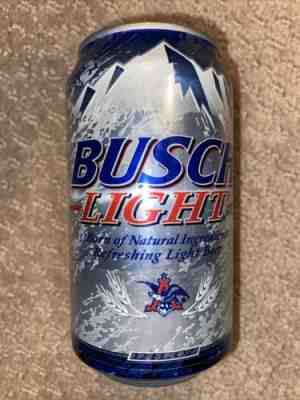 BUSCH LIGHT Beer 12 oz Stay tab beer can T/O Aluminum 20NOV97 Vintage Limited