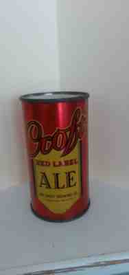 CROFT RED LABEL ALE Flat Top Beer Can Cone Top *** ORIGINAL & RARE ***