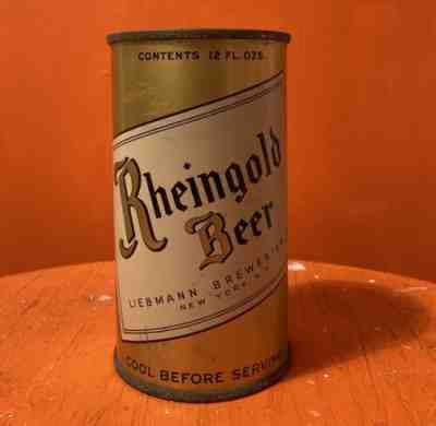 Ultra Rare Rheingold IRTP *Long R* Flat Top Beer Can