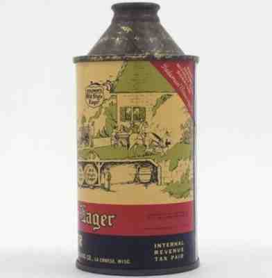 Old Style Beer Cone Top Beer Can