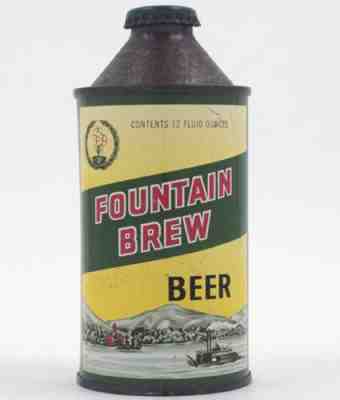 Fountain Brew Beer Cone Top 163-20