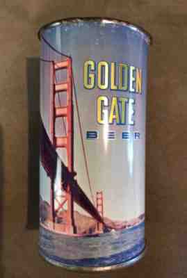 GOLDEN GATE FLAT TOP BEER CAN BY REGAL PALE SAN FRAN CA 1957 MINTY 11 oz
