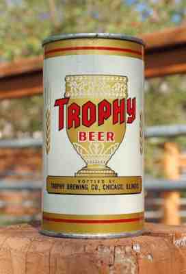 GORGEOUS TROPHY FLAT TOP BEER CAN! STUNNING EXAMPLE!