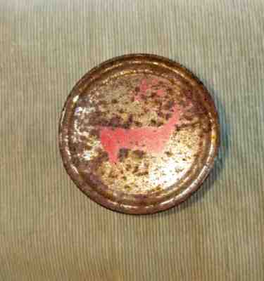 Rainier Reindeer lid. BO. 12oz. Rainier Brwg. Seattle, WA.