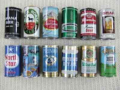 12 Beer Cans Amana, Colorado, North Star, Orion, Primo, Utica Club, Wilco, Other