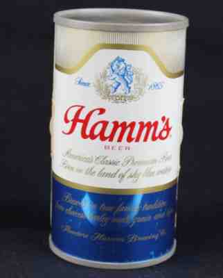 Vintage Hamms beer can radio