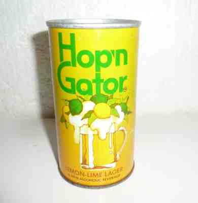 Vintage Hop'n Gator Lemon Lime Lager Beer Can Pittsburgh Brewing F-4