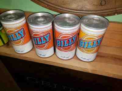 4 Vintage Beer Can 1970s Billy Beer Can Billy Carter