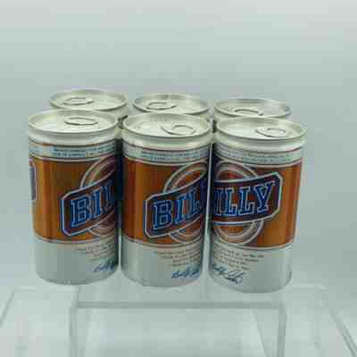 Vintage Billy Beer Unopened 6 Pack Empty With Plastic Holder OKLAHOMA