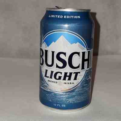 BUSCH LIGHT 12oz EMPTY BEER CAN LIMITED EDITION BUSCHHHH LIGHT CAN
