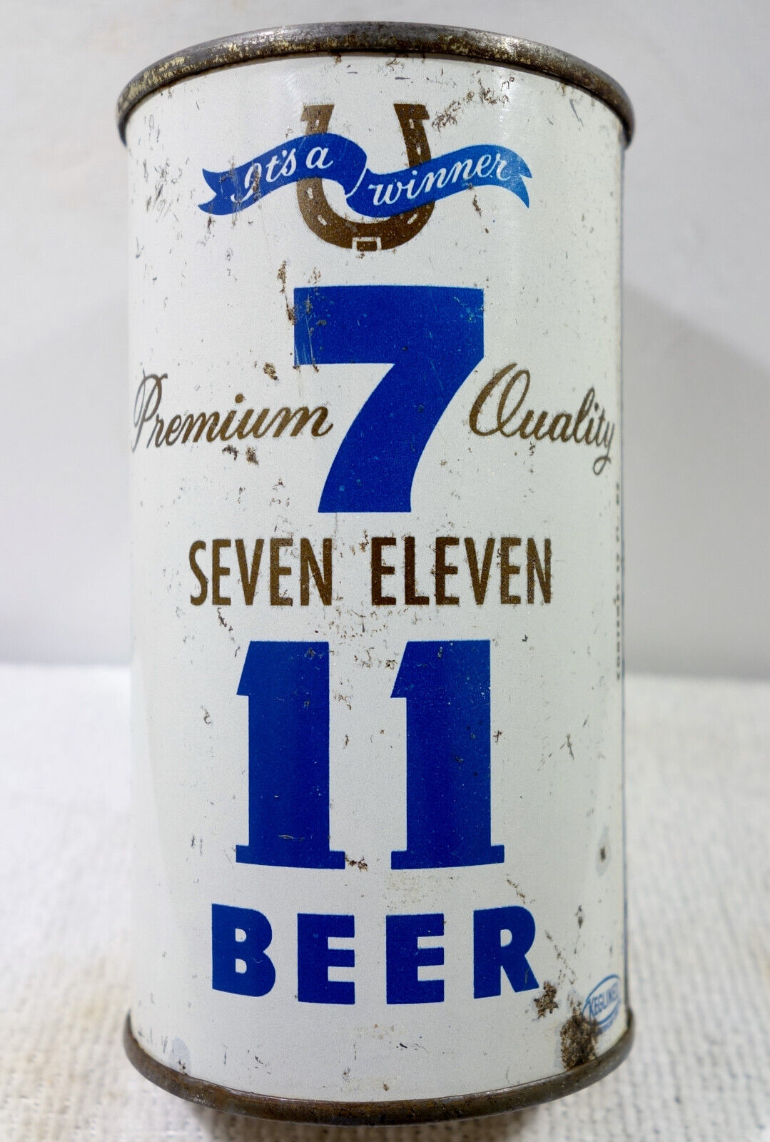 7/11 Seven Eleven Flat Top Beer Can