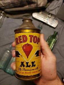 New ListingVERY RARE Red Top Ale 1920s Cone Top Beer Can From Cincinnati, Ohio